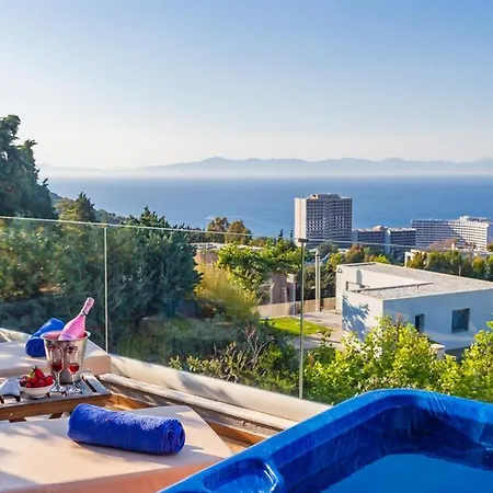 Appartamento Flyviewflatsblue Privatehottub With Seaview