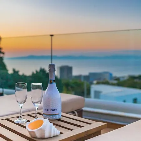 Appartamento Flyviewflatsblue Privatehottub With Seaview